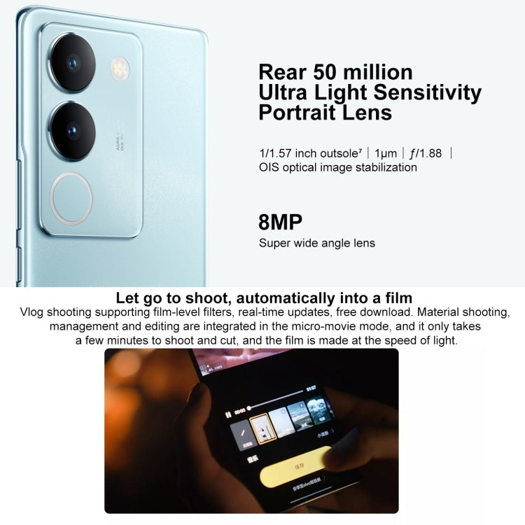 Dual Back Cameras, Screen Fingerprint Identification, 4600mAh Battery, 6.78 inch Android 13 OriginOS 3 Snapdragon 778G+ Octa Core up to 2.5GHz, OTG, NFC, Network: 5G, 12GB+512GB Dual Back Cameras, Screen Fingerprint Identification, 4600mAh Battery, 6.78 inch Android 13 OriginOS 3 Snapdragon 778G+ Octa Core up to 2.5GHz, OTG, NFC, Network: 5G, 12GB+512GB
